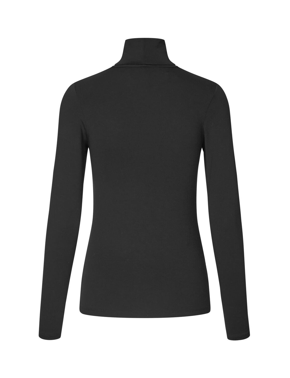Ina basic bluse - sort